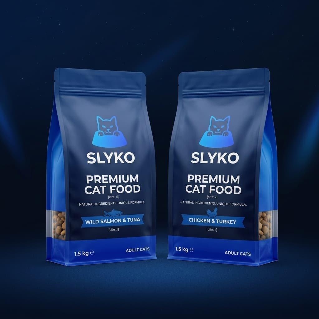 Projektowanie logo i branding dla branży zoologicznej Slyko - Spectrum Studio